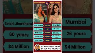 Meenakshi Seshadri vs Ananya Panday – A perfect mix of classic allure and contemporary sparkle! #new