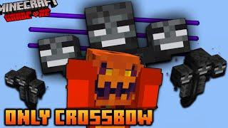 Minecraft Wither BOSS vs CROSSBOW in Hardcore Tamil