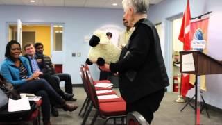 Hershaw Toastmasters' Mascot - The Hershaw Ram & Sham