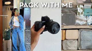 PACK WITH ME FOR GREECE  amazon travel must haves, makeup haul, travel tips, nails & lashes done