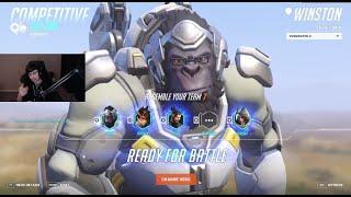 PRO WINSTON OVERWATCH 2 RANKED GAMEPLAY SEASON 3 | SUPER