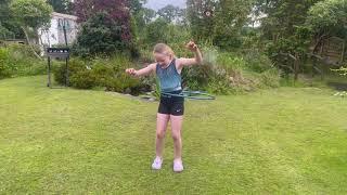 Competition time FlickandTricks vs Flipflops: 50 hula hoops challenge