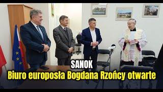 Europoseł Bogdan Rzońca uruchomił swoje biuro w Sanoku