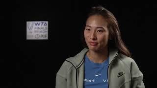 'Tennis can hurt you' China's Zheng Qinwen on WTA Finals loss to Coco Gauff in Riyadh｜Tennis｜郑钦文