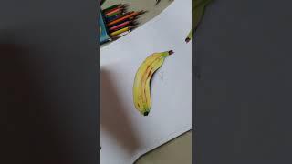 #pencildrawing #colourpencildrawing #artist #banana #drawing #workout