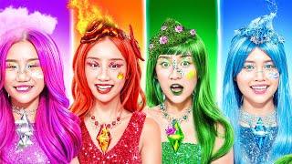Cô Gái Lửa, Nước, Khí Và Đất! Bốn Nguyên Tố Trong Cuộc Thi Trang Phục