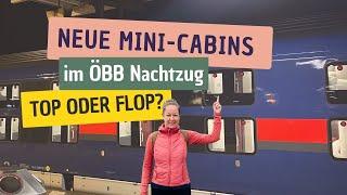   DIE NEUEN NACHTZUG MINI-CABINS - So schläft es sich wirklich!