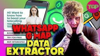 Whatsapp G Map Data Extractor  What is the best Whatsapp G Map Data Extractor Tool?