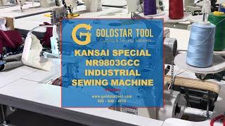 Product Showcase - Kansai Special NR9803GCC Industrial Sewing Machine -Goldstartool.com-800-868-4419