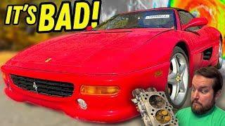 How DESTROYED Is My Hurricane Flooded Ferrari Engine?!?!