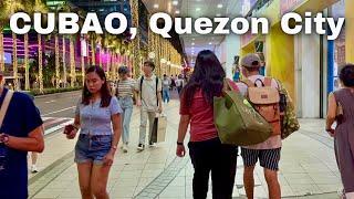 CUBAO, QUEZON CITY Walking Tour | Christmas in Araneta City’s Streets & Shopping Malls | Philippines