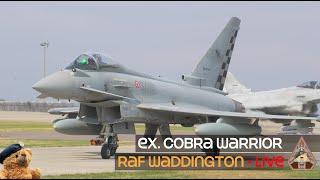 LIVE EXERCISE COBRA WARRIOR 25-1 F-15SA, DASSAULT RAFALE & F-16 • RAF WADDINGTON 27.02.25