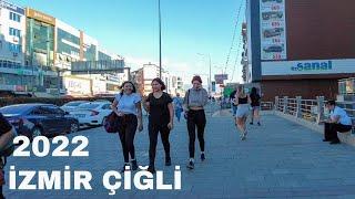 Izmir Walking Tour, Çiğli District | Turkey Travel 2022 | 4k uhd 60fps