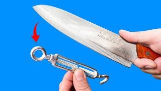 Knife Like Razor Sharp! Sharpen Your Knife in 1 Minute With This Great Tools