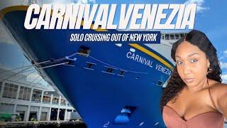 Cruising Out of New York | Solo Cruise on the Carnival Venezia - The Movie