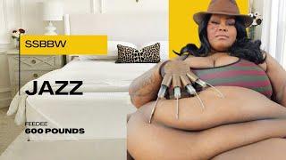 SSBBW Jazz's Journey: Embracing 600 Pounds of Beautiful Gains | Feedee Life & Body Positivity