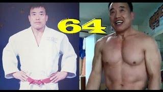 Strength of a 64 Yr Old Korean Judo Master