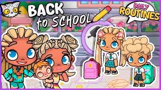 ️ The Tropicool Family Flies to School  ️ Avatar World | Lily and Tofu