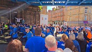 Glasgow BIG WALK under the bridge Saltmarket 6thJuly 2024