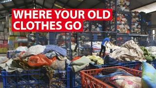 Where Your Old Clothes Go | Trash Trail | CNA Insider