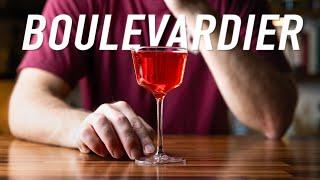 The BOULEVARDIER- an exquisite bourbon favorite!