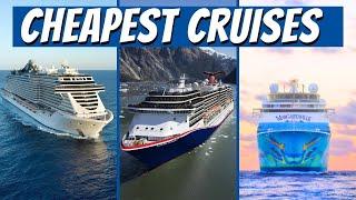 The Cheapest Cruise Lines Ranked From Best To Worst!