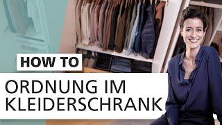 Kleiderschrank ordentlich einräumen | How To| INTERIYEAH! Einrichten mit SEGMÜLLER