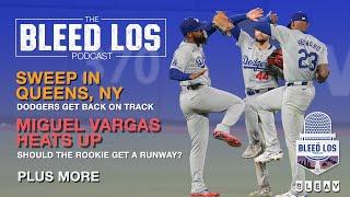 Dodgers squeeze and sweep through Queens, New York