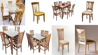 Best 100+ Dining Chairs Designs 2024 | Latest Modern Wood Chairs Designs for 2024 Dining Table  p2