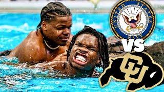 NAVY SEALS CHALLENGE Colorado Football (Water Training)