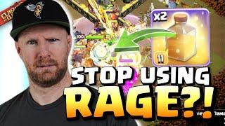 Why are PROs suddenly replacing Rage with HEAL SPELL?! Clash of Clans