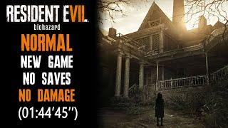 [Resident Evil 7] Normal, New Game, No Save, No Damage, 3 Item Boxes Opened (PS5) (01:44'45'')