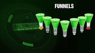 OEMTOOLS Direct Fit Oil Funnels