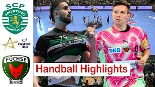 Sporting CP vs Füchse Berlin Handball Highlights EHF Champions League 2024