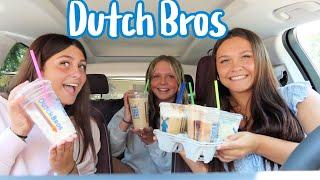Trying DUTCH BROS For The First Time! Coffee Review!