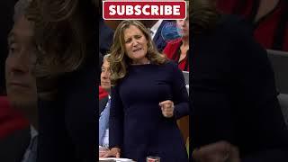 Freeland loves talking about MAGA #canada #news