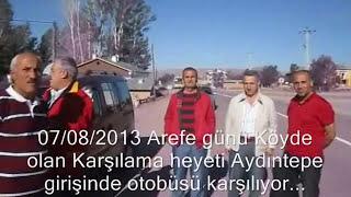 Bayburt İncili Köyünde İstanbul Araçlarının Karşılama merasimi - 2013