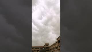 Heavy Rain Weather in Karachi #karachi #rain #wind #weather #clouds