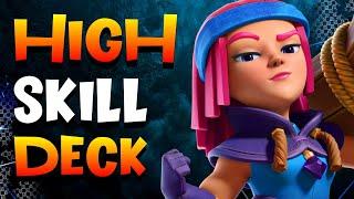 The *HIGHEST* Skill Deck in Clash Royale