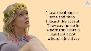 TAYLOR SWIFT - London Boy Lyrics