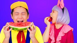 A Healthy Meal Song | Yummi Fruits | Kids Funny Songs