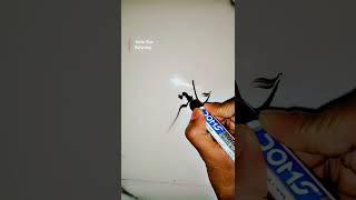 easy  calligraphy name muhammad "hashir" (saw)