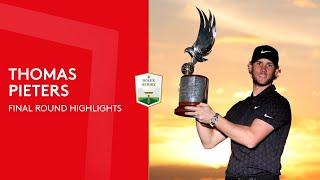 Thomas Pieters Winning Round Highlights | 2022 Abu Dhabi HSBC Championship