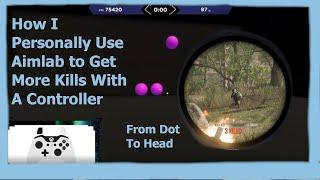 How Controller Player Uses Aimlab for more Kills (Long Scopes)
