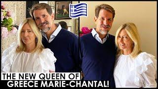 THE NEW "QUEEN OF GREECE" MARIE-CHANTAL  CROWN PRINCE PAVLOS OF GREECE WIFE