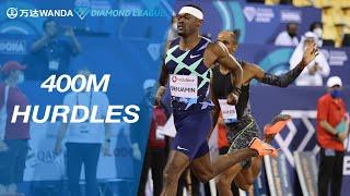 Rai Benjamin beats world class field to 400mH victory in Doha - Wanda Diamond League