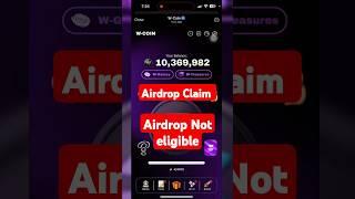 Wcoin Airdrop withdrawal live l wcoin Airdrop New Update #wcoinairdrop #habibgyanhkd