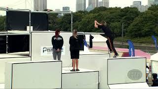 RODGERS Kyle (ZIM) - 2022 Parkour Worlds, Tokyo (JPN) Qualification Parkour Speed Run 1