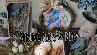 Spring Thrift Flips & DIYS. Create Your Own Bird Nests.