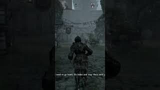 Fine The Falconer Armor NOW ON SKYRIM PLAYSTATION CONSOLES #skyrim #shorts